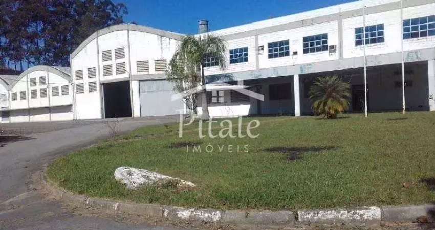 Galpão, 22000 m² - venda por r$ 22.499.000,00 ou aluguel por r$ 135.000,00/mês - rio abaixo - itaqu