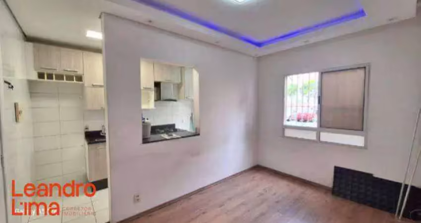 Apartamento com 2 dormitórios à venda, 45 m² por r$ 260.000,00 - ponte grande - guarulhos/sp