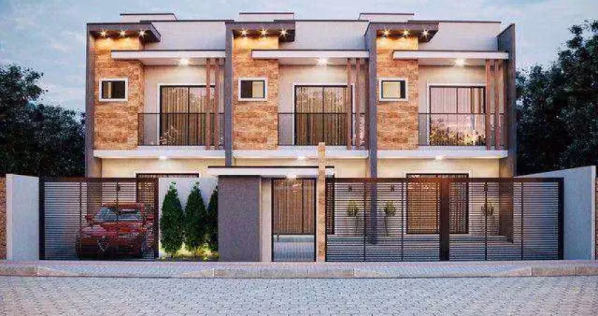 Sobrado com 2 dormitórios à venda, 100 m² por r$ 800.000,00 - armação - penha/sc