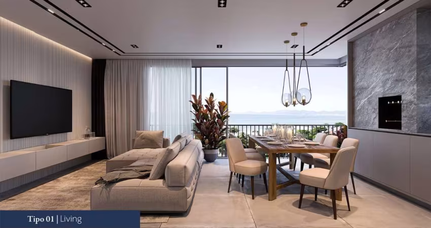 Apartamento com 3 dormitórios à venda sendo 3 suítes, 122.7 m² por - R$ 2.350.000,00 - Perequê - Porto Belo/SC
