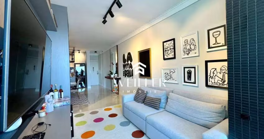 Apartamento com 3 dormitórios à venda, 116 m² por r$ 2.650.000,00 - balneário santa clara - itajaí/sc