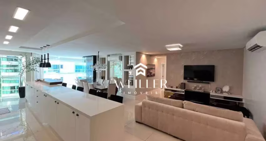 Apartamento com 3 dormitórios à venda, 200 m² por r$ 7.500.030 - praia brava - itajaí/sc