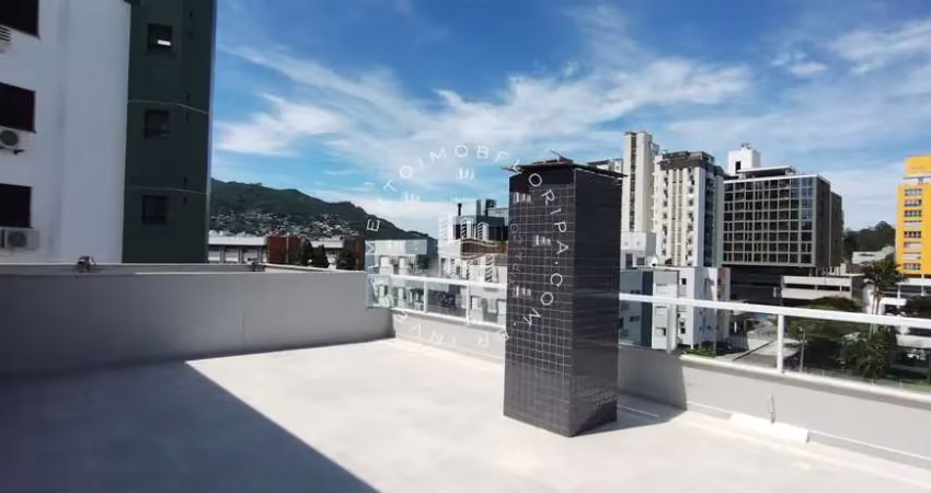 Apartamento novo com sacada, 2 dormitórios na trindade