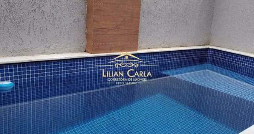 Casa em Condomínio com 2 dorm, 1 suíte, 1 QUADRA DO MAR por APENAS R$ 375 mil