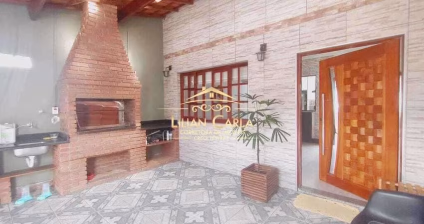 Linda Casa à venda em Mongagua mobiliada com 2 quartos 1 suite e portao eletrico por R$ 310 mil