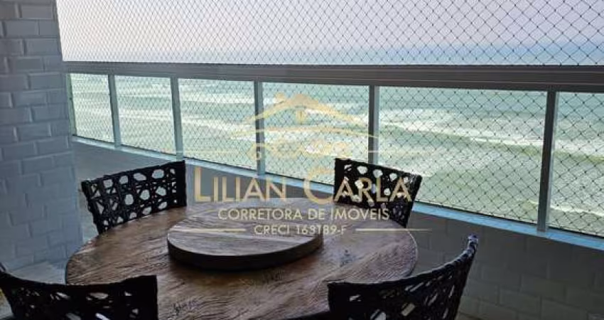 Residencial Splendour - Apartamento Alto Padrão à venda em Mongaguá com 3 dorm, 1 suíte, sacada de frente para o mar por R$ 1.200.000,00