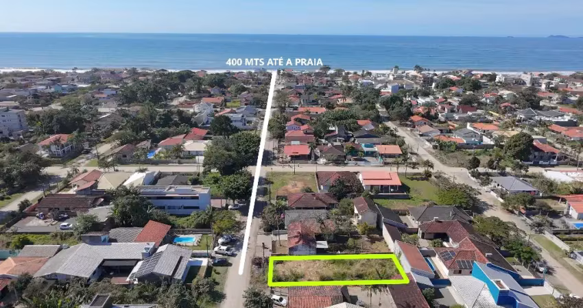 Terreno limpo e aterrado para venda no balneário princesa do mar, localizado na cidade de itapoá / sc.