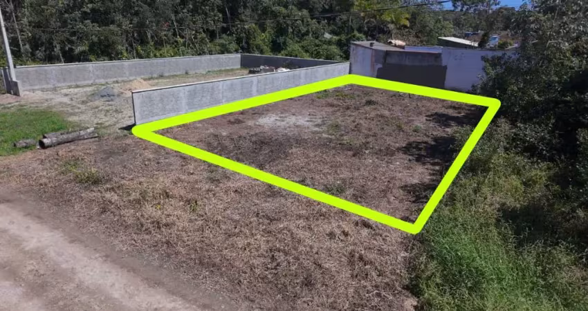 Terreno limpo e aterrado, pronto para construção no balneário itamar – itapoá/sc