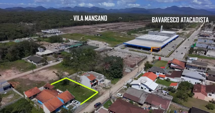 Terreno com ótima localização para venda no bairro jardim pérola do atlântico, localizado na cidade de itapoá / sc.