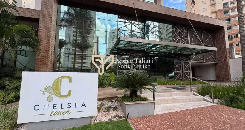 Edificio chelsea tower - apartamento com 3 dormitórios à venda, 100 m² por r$ 1.100.000,00 - gleba  palhano - londrina/pr