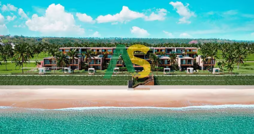 Casa de luxo com 04 ou suítes, piscina privativa na beira mar da praia de guadalupe.
