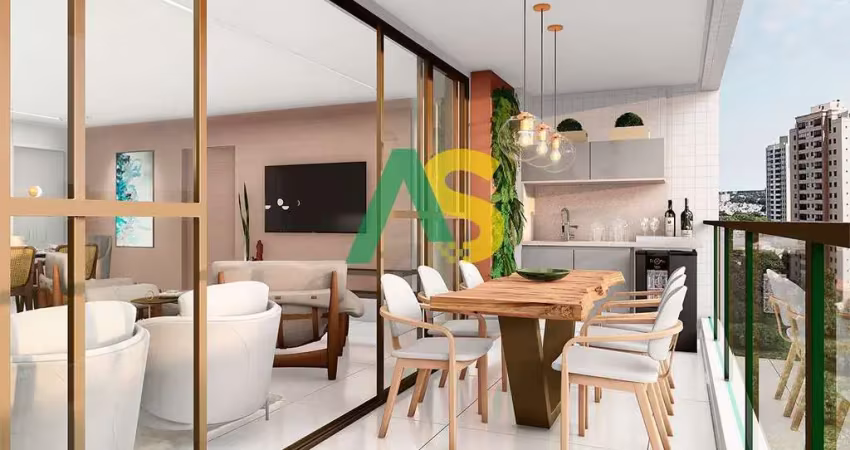 Imperdível: apartamento de 4 quartos e 4 suítes com 146,87m² no poço, recife-pe!