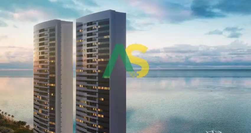 Apartamento a venda no cais josé estelita, 4 quartos. lazer completo
