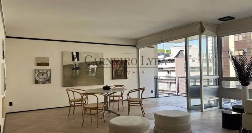 Lindo apt reformado para locação em higienópolis com 200m²