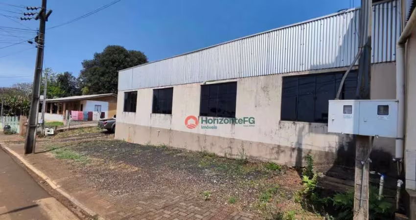 Terreno com barracão, sala comercial e casa à venda, 1.500m² por r$ 900.000 - foz do jordão/pr