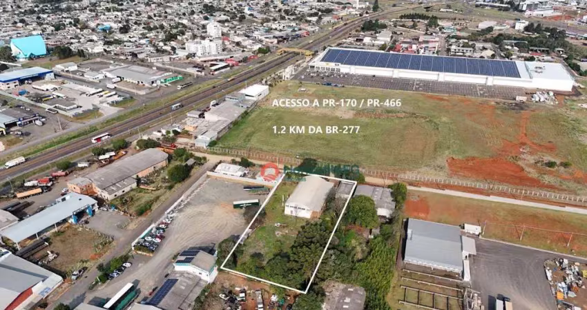 Barracão à venda, 1200 m² por r$ 3.500.000,00 - industrial - guarapuava/pr