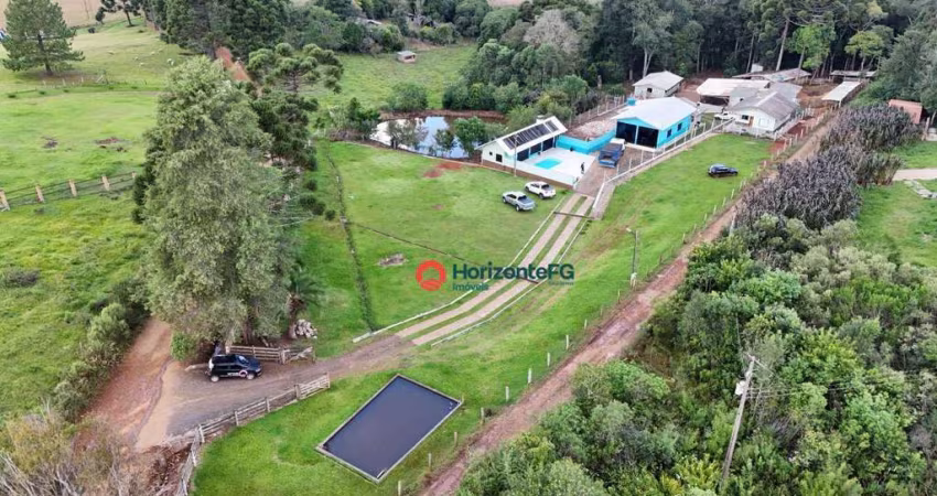 Chácara  à venda, 40.000 m² por R$ 1.500.000 - Zona Rural - Guarapuava/PR