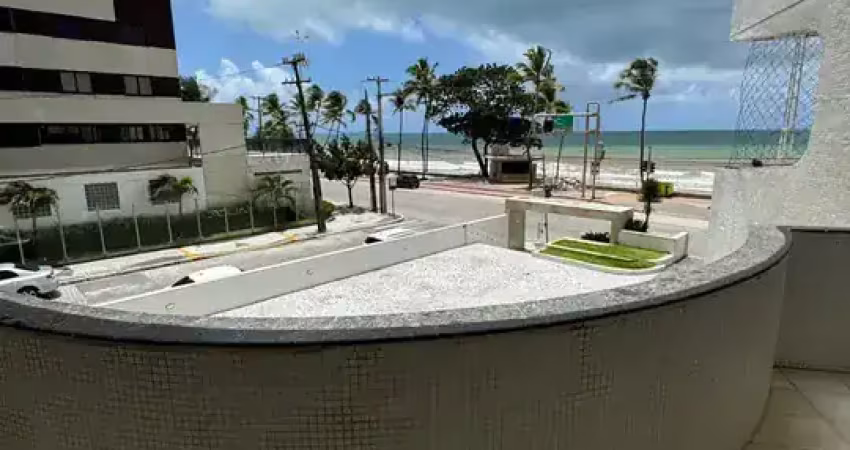 AMPLO APARTAMENTO NA AV. BOA VIAGEM - DE FRENTE