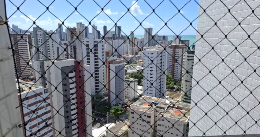 ACONHEGANTE APARTAMENTO EM ANDAR ALTÍSSIMO EM BOA VIAGEM
