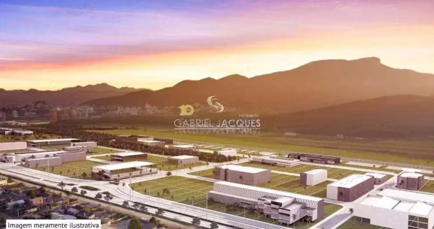 Terreno para hangar à venda, 1930 m² no aeropark por r$ 1.640.000 - sertão do maruim - são josé/sc