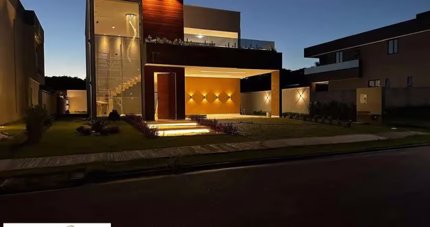 Casa condomínio fechado alphaville paraíba primeiro andar nascente sul