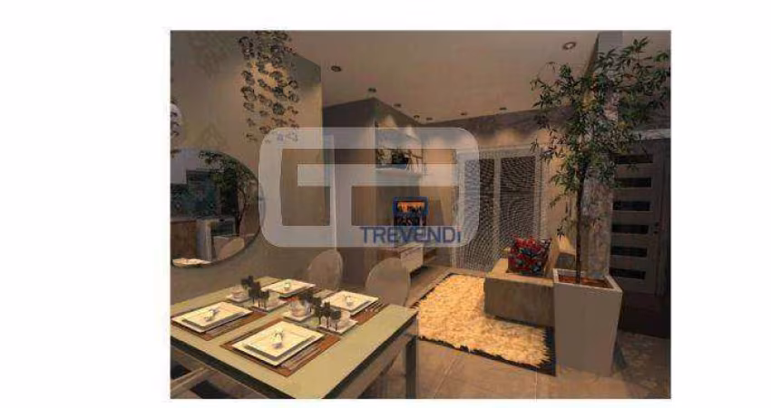 Apartamento com 1 dormitório à venda, 44 m² por R$ 345.000,00 - Pinheirinho - Curitiba/PR