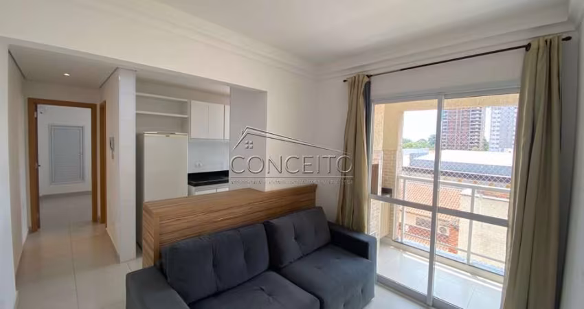 Apartamento para locação no Edifício Dolce Vita com 46 m² | 1 dormitório com armário e 1 vaga de garagem.