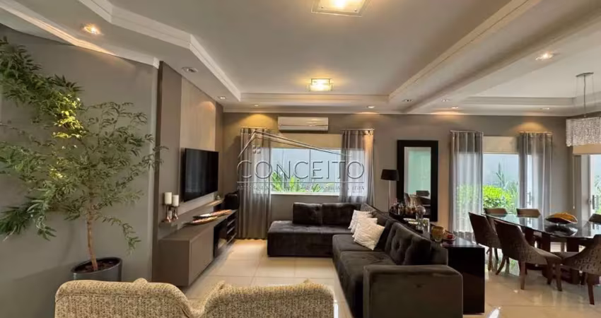 Sobrado à venda no Condomínio Reserva do Engenho com 331 m² | 4 dormitórios, sendo 3 suítes e 4 vagas de garagem.