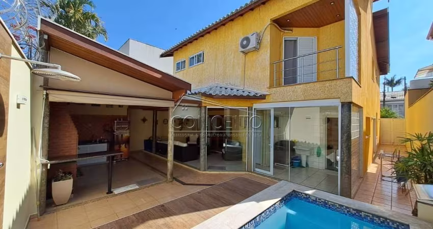 Sobrado à venda no Condomínio Village Des Lions com 280 m² | 4 dormitórios, sendo 2 suítes e 2 vagas de garagem