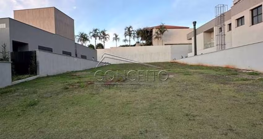 Terreno à venda no Condomínio Alphaville Piracicaba com 489m² de área total.