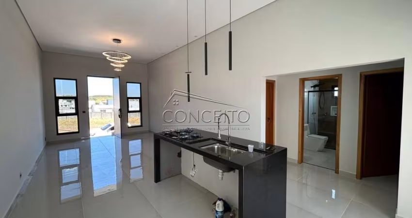 Casa térrea à venda no Condomínio Canadá Residencial com 159 m² | 3 dormitórios, sendo 1 suíte e 4 vagas de garagem.