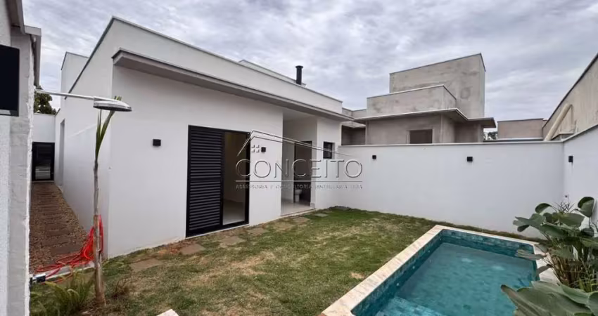 Casa recém construída no condomínio recanto do piracicamirim com 130 m² | 3 dormitórios, sendo 1 suíte e 2 vagas de garagem cobertas.
