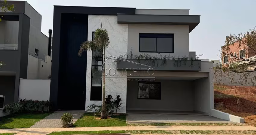 Sobrado à venda no Condomínio Residencial Villa D'Áquila com 228m² | 3 suítes e 4 vagas de garagem.