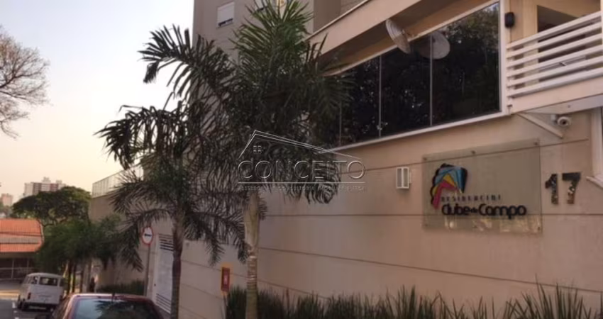 Apartamento à venda no Edifício Residencial Clube de Campo com 80 m² | 2 dormitórios com armários, sendo 1 suíte e 2 vagas de garagem.