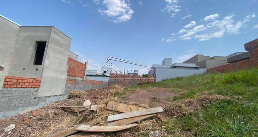Terreno à venda no Condomínio Soleil Piracicaba com 286m² de área total.