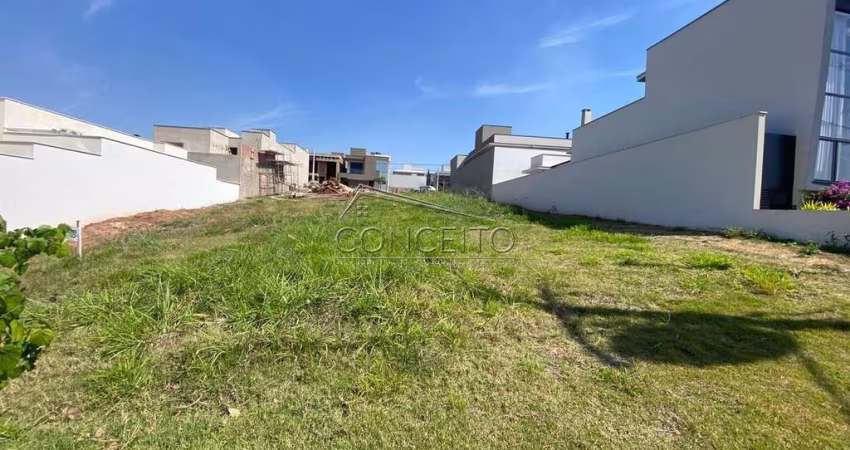 Terreno à venda no Condomínio Soleil Piracicaba com 250m² de área total.