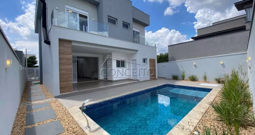 Sobrado à venda no Condomínio Villa Bela Vista com 260m² | 3 suítes e 4 vagas de garagem.