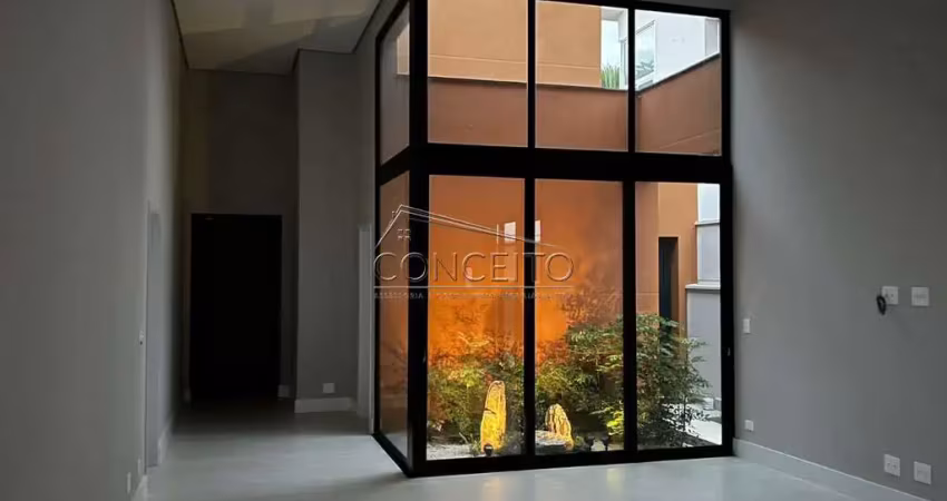 Casa térrea no condomínio residencial damha com 195 m² | 3 suítes e 2 vagas cobertas.