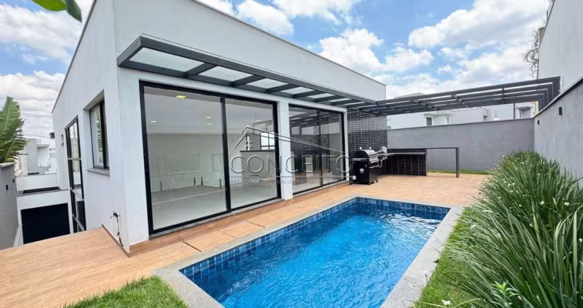 Casa semi térrea à venda no Condomínio Residencial Villa D'Áquila com 226m² | 3 suítes e 6 vagas de garagem.