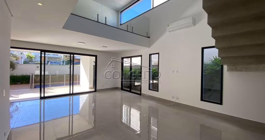 Sobrado à venda no Condomínio Residencial Villa D'Áquila com 260m² | 3 suítes e 4 vagas de garagem.