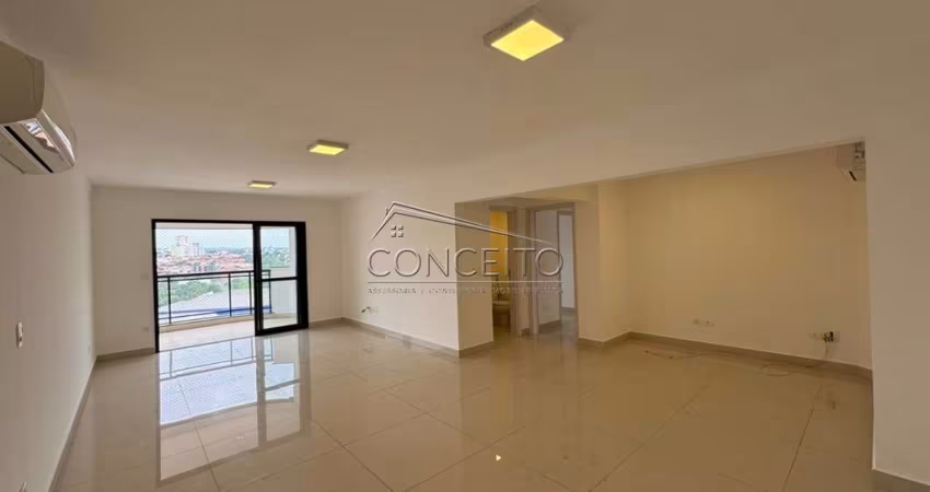 Apartamento para locação no Edifício Palazzo Pedro Cobra com 158 m² | 3 suítes, varanda gourmet e 3 vagas de garagem.