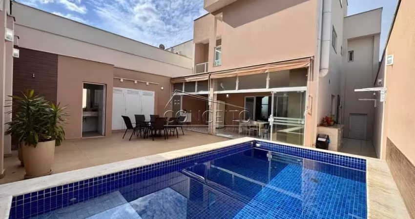 Sobrado à venda no condomínio ondas do piracicaba com 227,66 m² | 3 dormitórios, sendo 1 suíte e 4 vagas de garagem, sendo 2 cobertas.