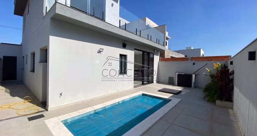 Sobrado para locação no Condomínio Residencial Park Unimep Taquaral com 172 m² | 3 dormitórios, sendo 1 suíte e 4 vagas de garagem, sendo 2 cobertas.