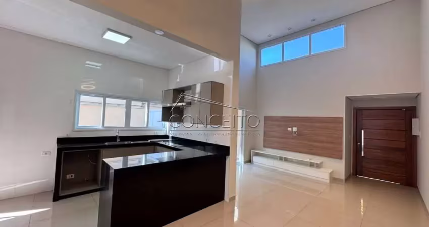 Casa térrea para locação no condomínio residencial villa d'aquila com 168 m² | 3 dormitórios, sendo 2 suítes e 4 vagas de garagem