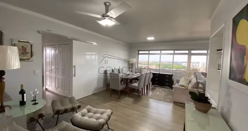 Apartamento à venda no edifício palmares em araras com 166 m² | 3 dormitórios, sendo 1 suíte e 2 vagas de garagem
