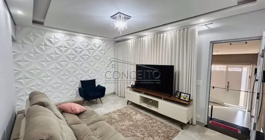 Casa térrea à venda no bairro jardim noiva da colina com 88,17 m² | 2 dormitórios, sendo 1 suíte e 2 vagas de garagem cobertas.