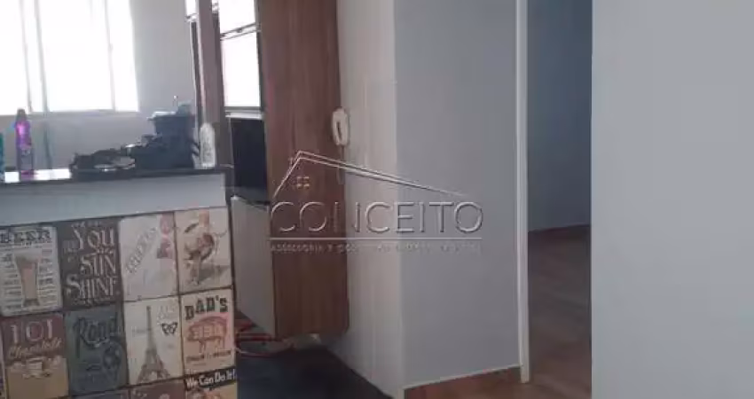 Apartamento à venda no condomínio clube parque paradiso com área útil de 55,34 m² | 2 dormitórios, banheiro social e 1 vaga de garagem.