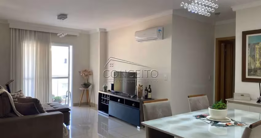 Apartamento à venda no edifício san victor com 118m² | 3 dormitórios, sendo 2 suítes, varanda gourmet e 2 vagas de garagem.