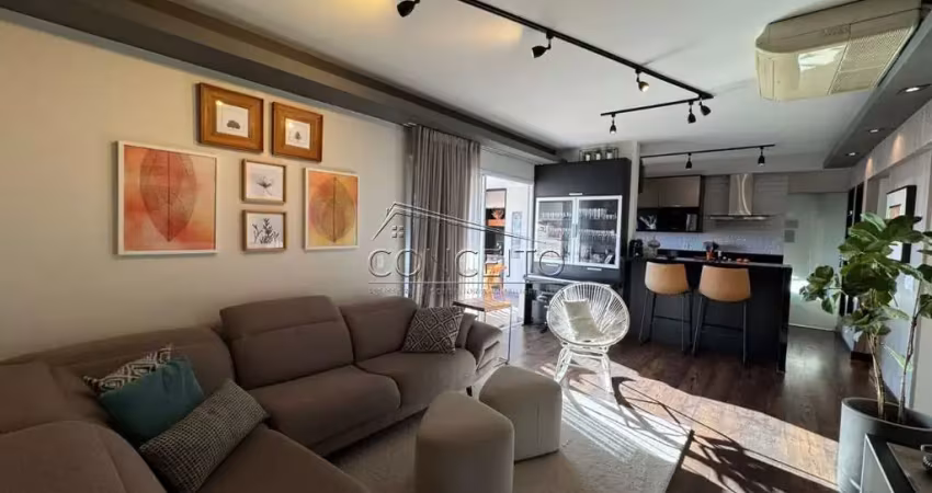 Apartamento à venda no edifício residencial kairós com 125 m² | 3 suítes com ar condicionado e 2 vagas de garagem cobertas.