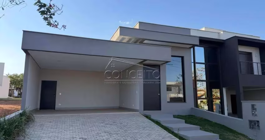 Casa térrea à venda no condomínio residencial park unimep taquaral com área construída de 125 m² | 3 dormitórios, sendo 1 suíte e 4 vagas de garagem